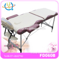 pvc leder table de massage aluminium massagetisch